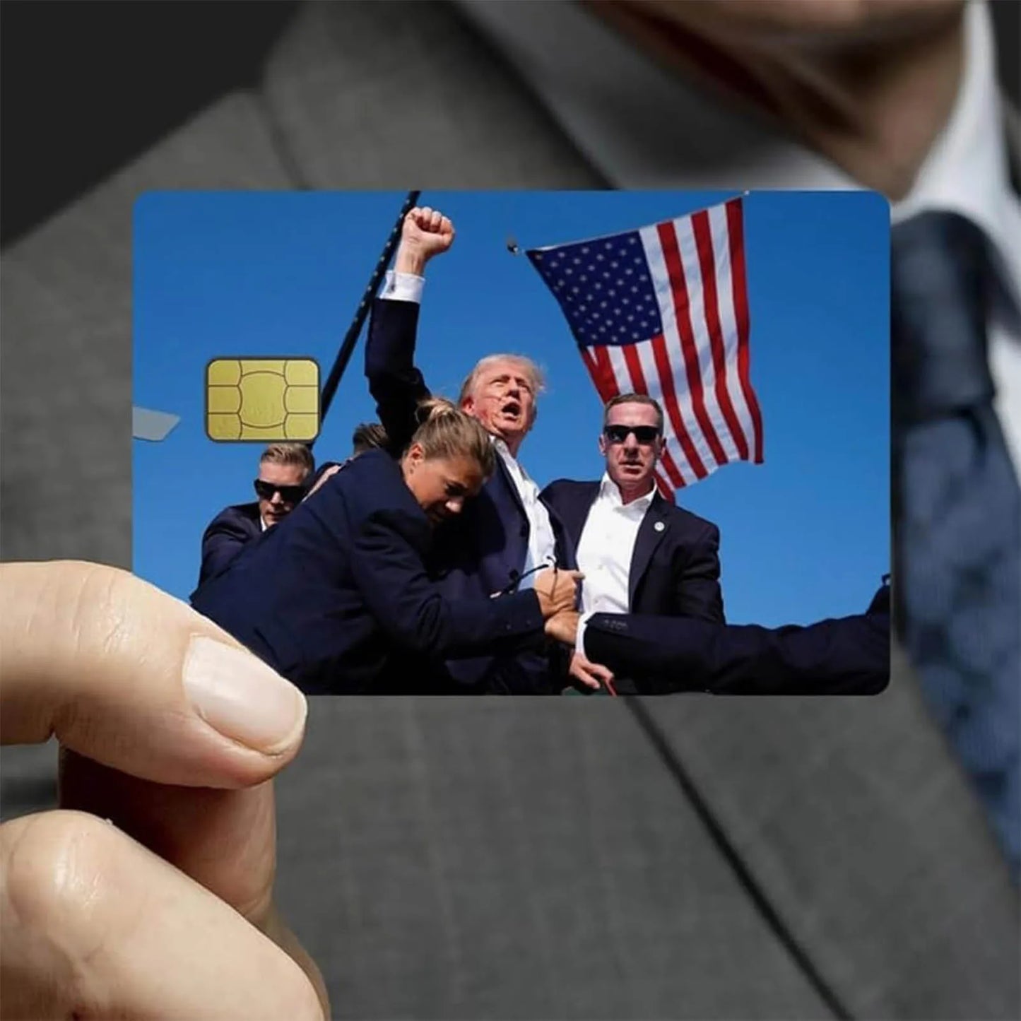 Donald Trump Debit Card Decor Stickers