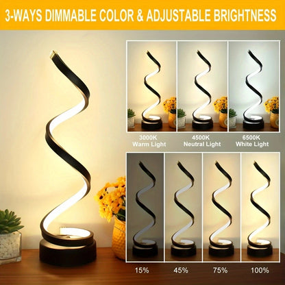 Table Lamps Spiral LED