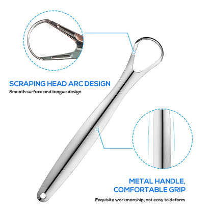 Metal Tongue Scraper Cleaner