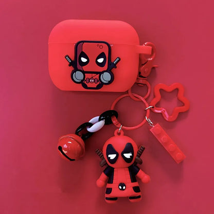 Marvel Deadpool Earphone Case Cover For Apple Airpods