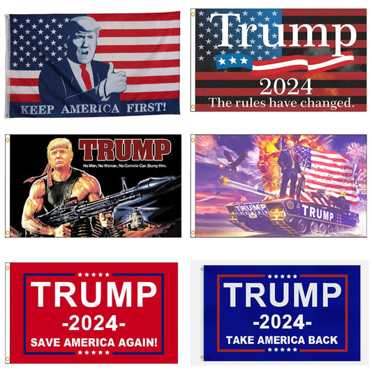 Donald Trump 2024 Flag MAGA