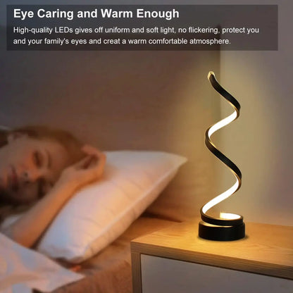 Table Lamps Spiral LED