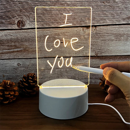 Luminous LED Erasable Write Board