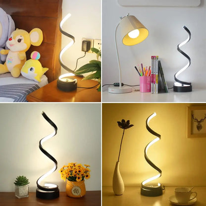 Table Lamps Spiral LED