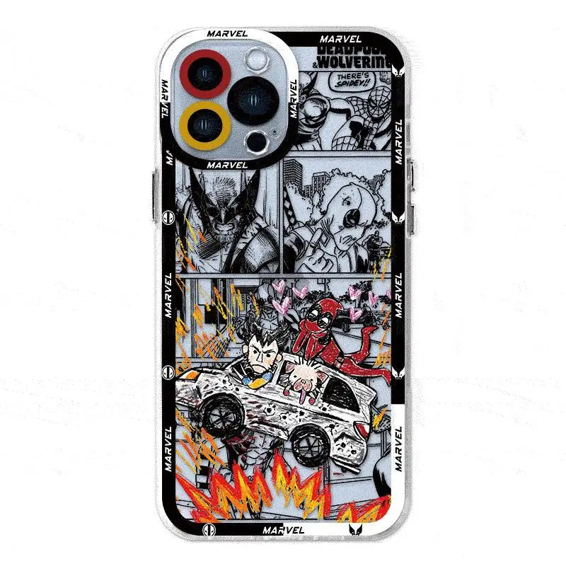 Marvel Deadpool Wolverine iPhone