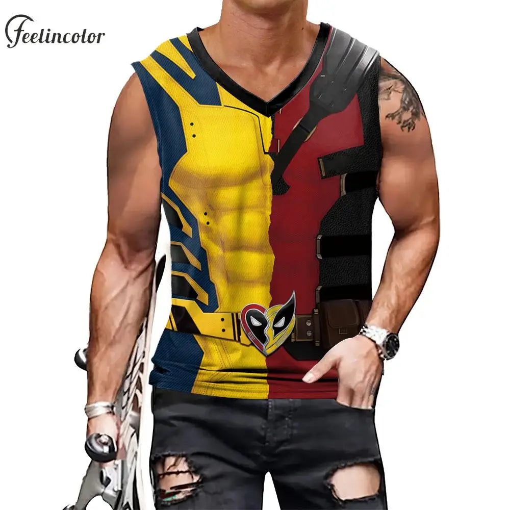 Deadpool Wolverine Tank Tops