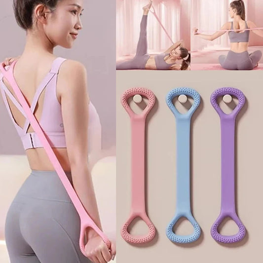 Stretch Strap Yoga 8-figure Tensioner