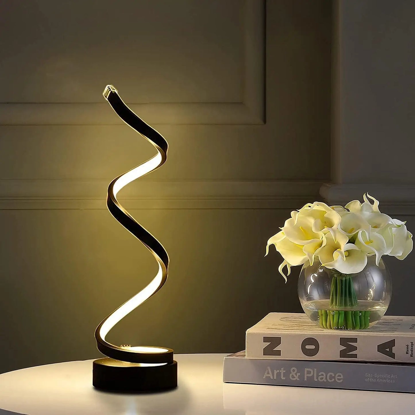 Table Lamps Spiral LED