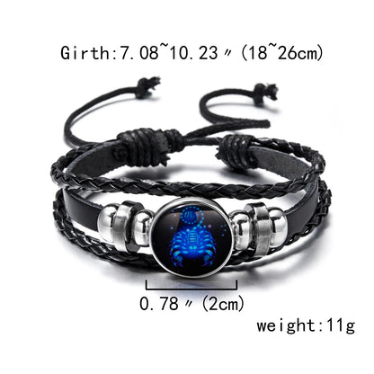 Constellation Zodiac Sign Bracelets