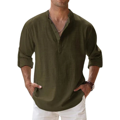 Casual Shirts Lightweight Long Sleeve