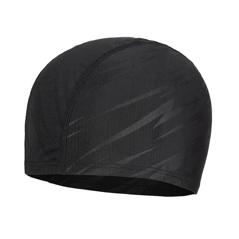 Shark Skin Fabric Swimming Cap