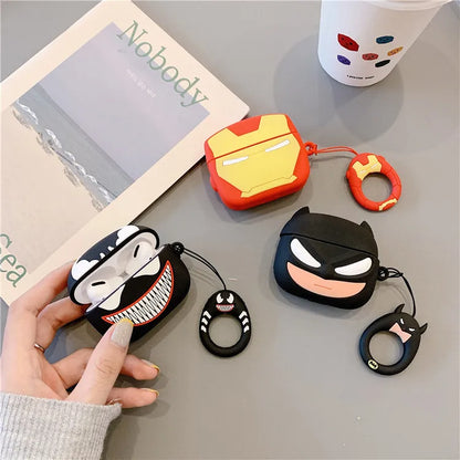 Super Heroes Silicone Cover For Airpods