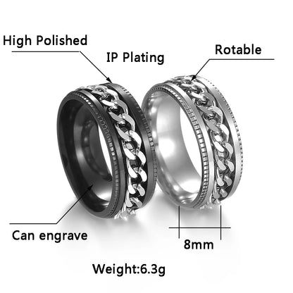 Stainless Men Ring