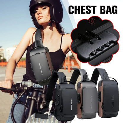 Newest Men Anti Theft Chest Bag