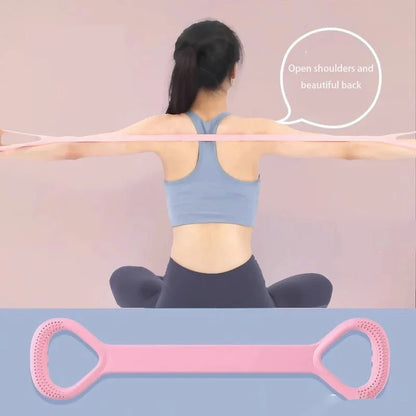 Stretch Strap Yoga 8-figure Tensioner