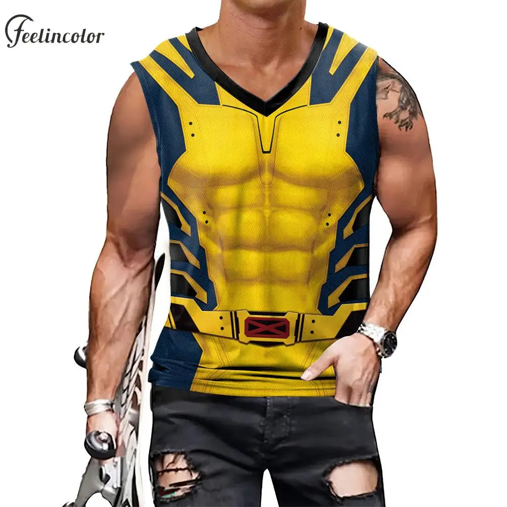 Deadpool Wolverine Tank Tops