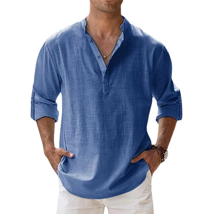 Casual Shirts Lightweight Long Sleeve