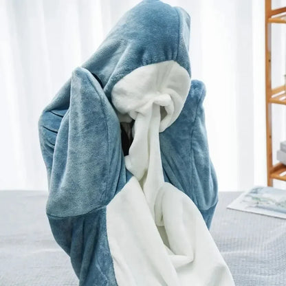 Shark Blanket Adult Hooded