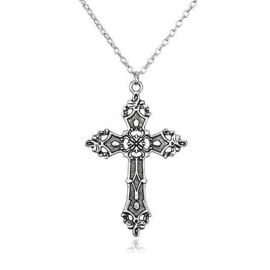 Vintage Crosses Pendant Necklace