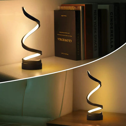 Table Lamps Spiral LED