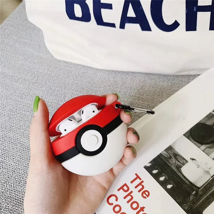 Poke Ball Silicone case For Airpods