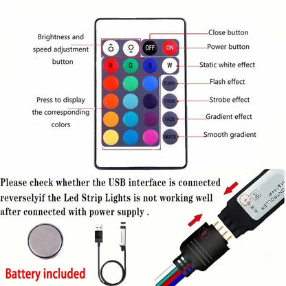 Led Light with USB Plug