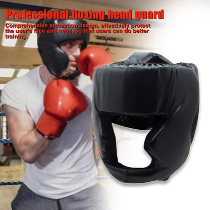 Full-Covered Boxing Helmet