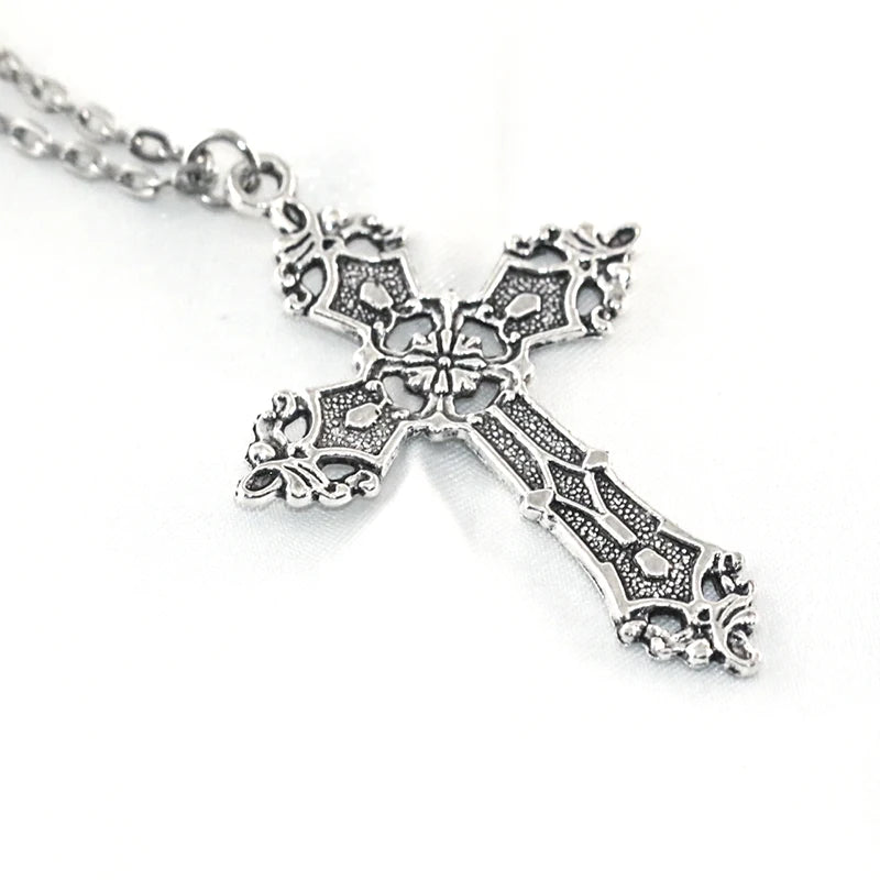 Vintage Crosses Pendant Necklace