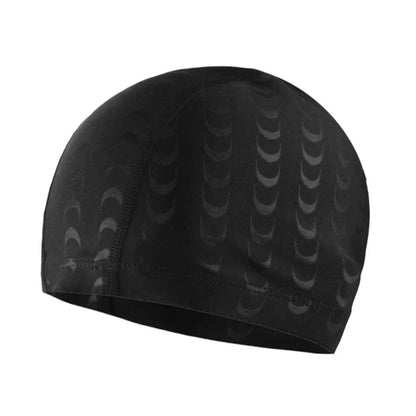 Shark Skin Fabric Swimming Cap