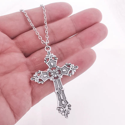 Vintage Crosses Pendant Necklace